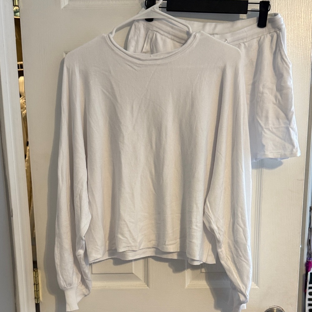 Women's White Sleepwear Set